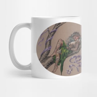 Tattooed Tree Elf - Just Hanging Around Mug